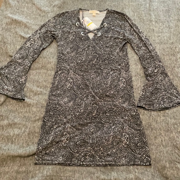 MICHAEL Michael Kors Dresses & Skirts - MICHAEL Michael Kors Paisley Bell Sleeve Dress